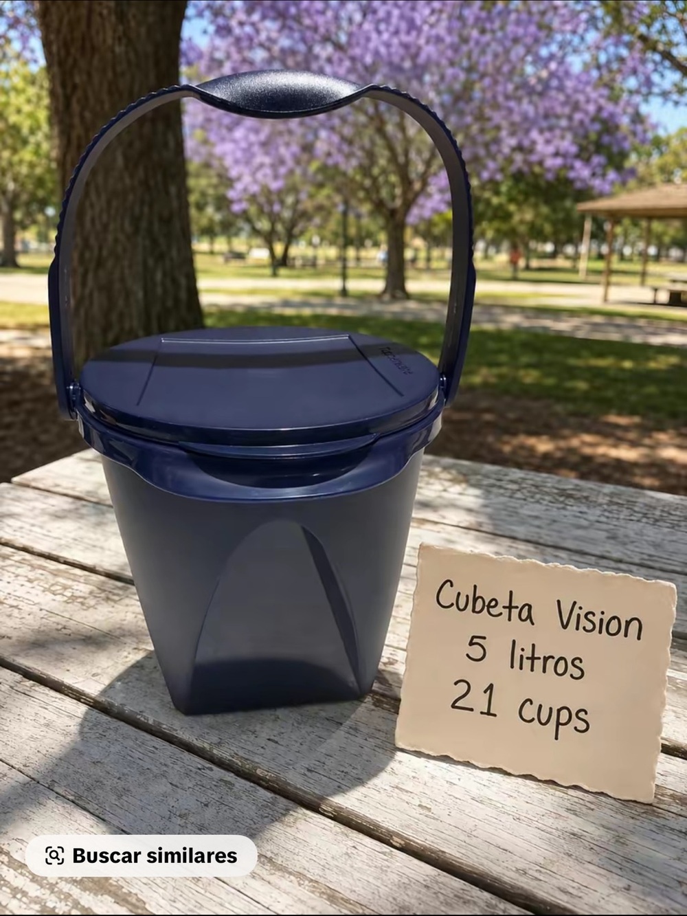 Tupperware Cubeta Murano